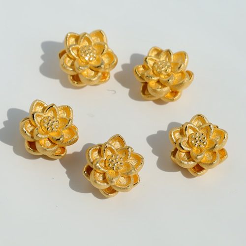 24k 부처님오신날 염주 연꽃 순금 펜던트